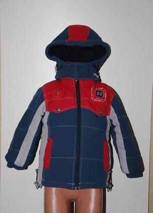 Куртка зимняя р.104 из антошки1 фото