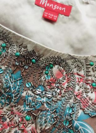 Роскошное шелковое платье,цветочный принт,