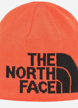 Оригинальная мужская шапка the north face/оранжевая шапка