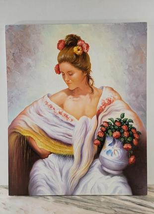Картина маслом "жінки" арт. 0243 фото