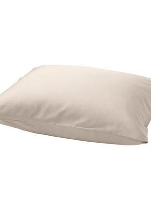 Наволочка на подушку ikea nattjasmin арт. 704.427.64  бежева, 50x60 cm