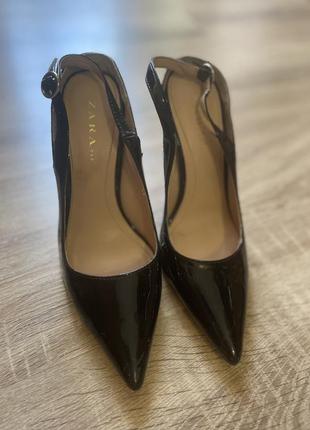 Туфли лодочки zara1 фото