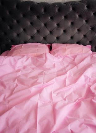 👍👍 однотонное постельное белье бязь евро двухспальная полуторка7 фото