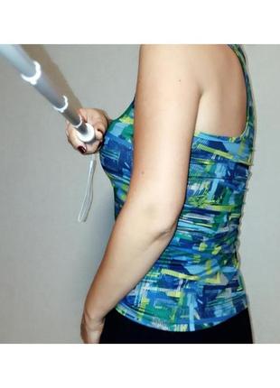 Майка reebok в абстрактный принт м- l /10-12