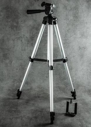 Штатив для телефону та фотоапарата tripod 3110 pro портативний трипод.