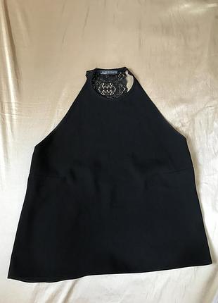 Блуза zara с кружевом