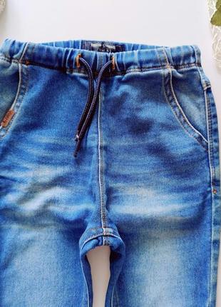 Стрейчеві джинси на гумці артикул: 127262 фото