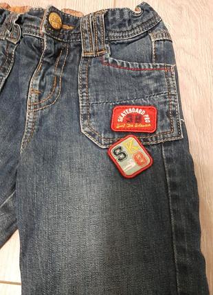 Джинсы disney 9/12м