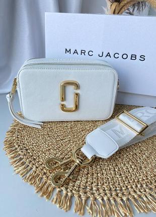 Сумка жіноча marc jacobs white gold