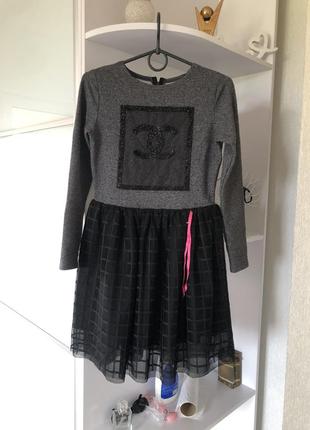 Зимнее платье для девочки 152-164 см