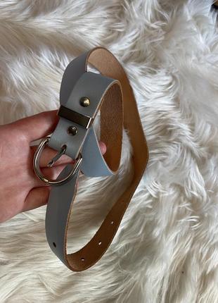 Кожаный пояс на талию