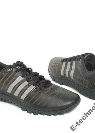 Мужские кеды -  кроссовки adidas fluid trainer m lea g130393 фото