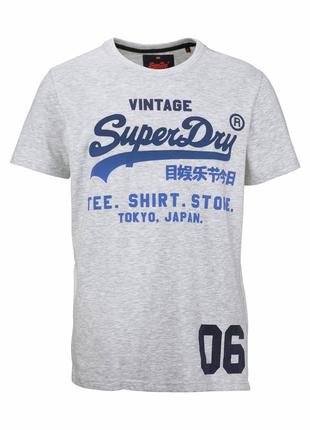 Мужская футболка superdry ® vintage shirt. футболка с коротким рукавом fade.