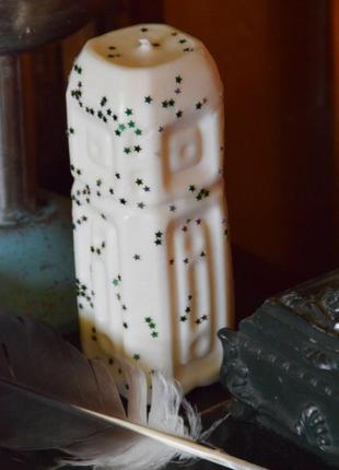 Ароматична свічка баральєф соєвий віск оливковий віск