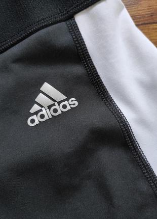 Adidas спортивные велосипедки, бриджи для спорта, капри для тренировок9 фото