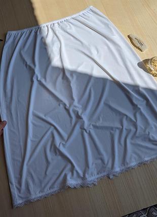 Подъюбник белый на резинке l xl m2 фото