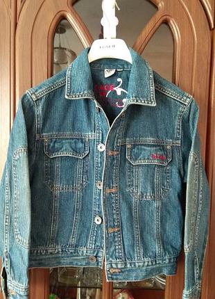 Джинсовий піджак на 6-7 років