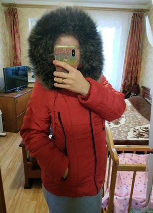 Куртка еврозима, тепла, холодна осінь, 44-46 розмір, пуховик2 фото