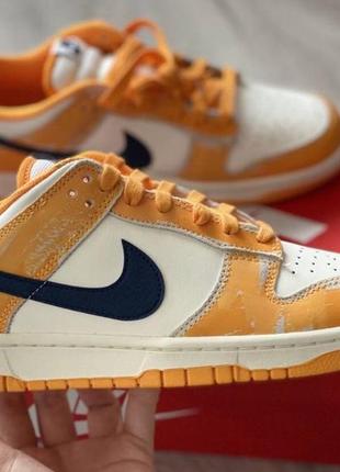 Nike dunk low wear and tear