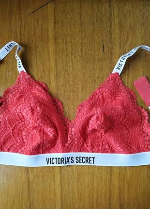 Бралетт, кружевной бюстгальтер victoria's secret оригинал1 фото