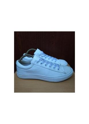 Жіночі шкіряні кеди converse street slip leather