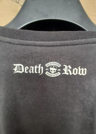 Футболка death row la. фирменный мерч.l-xl6 фото