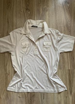 Clarina шовкова футболка поло6 фото