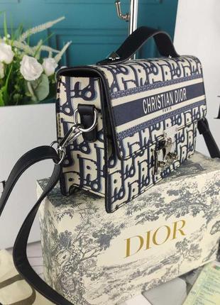 Женская сумка в стиле диор dior в коробке4 фото