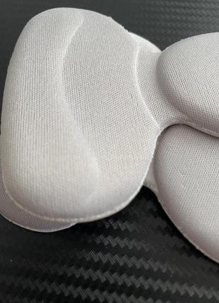 Накладки вкладиші для взуття від натирання п'ят heel pad gray4 фото