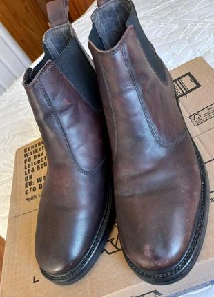 Ботинки кожаные roamers, стелька 27 см9 фото