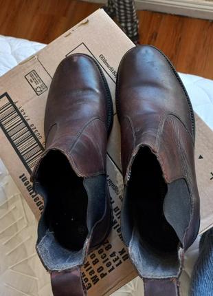 Ботинки кожаные roamers, стелька 27 см8 фото