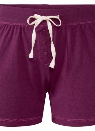 Женские пижамные шорты, размер s/m, цвет фиолетовый