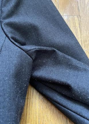 Костюм пиджак белки галстук прямые брюки короткий пиджак5 фото