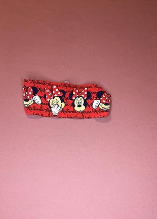 Повязка-резинка для волос для детская, красная.