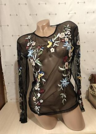 Сетка майка топ кофта