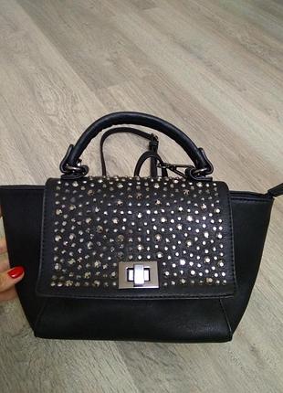Новая кожаная сумочка marine galanti
