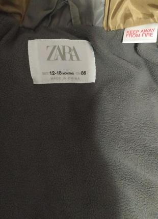 Zara оригинал зимний комбинезон5 фото