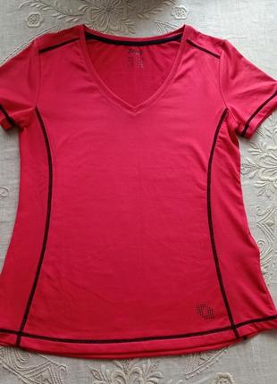 Червона футболка від бренду crivit sports жіноча спортивна футболка2 фото
