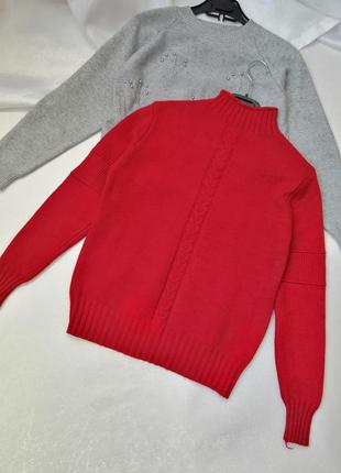 Мягкий нежный очень приятный к телу свитер ткань похожая на кашемир этикетки составом ткани нет тёпл1 фото