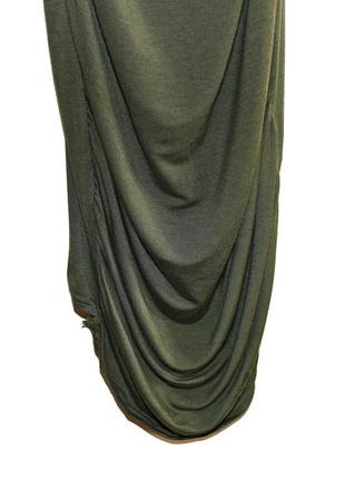 Prettylittlething.товар из англии.платье с шикарной драпировкой ткани.6 фото