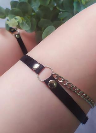 Гартеры с цепочкой