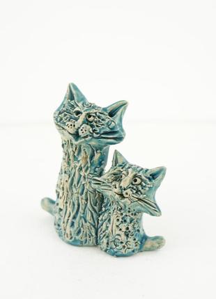 Фігурки котів подарунок cat figurine колекція коти4 фото