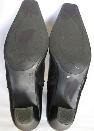 589. ботинки tamaris кожа 37-37,5 р. идеальные9 фото