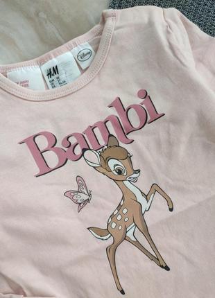 Хлопковая пижама бемби, bambi disney2 фото