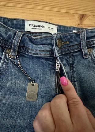 Крутые джинсовые шорты pull &amp; bear8 фото