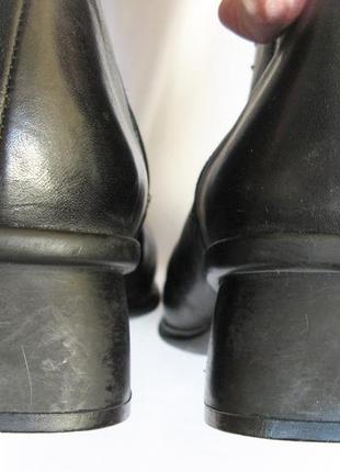 594. ботинки деми кожаные clarks кожа - 37,5 р.10 фото