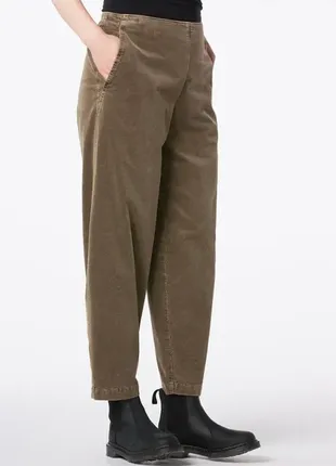 Женские вельветовые брюки oska baggy style size 24 фото