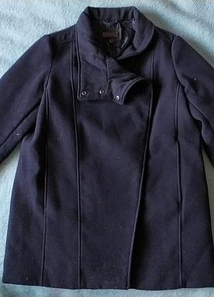 Синє півпальто mng suit