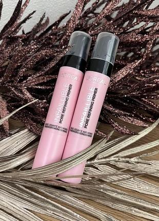 Оригінал l'oreal paris infaillible pore perfining primer розгладжувальний праймер для обличчя оригинал праймер база для лица
