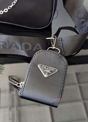 Класична сумочка prada🖤3 фото